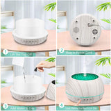 Yancy's Wooden Aroma Diffuser 1000ML