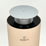 YANCY Car Diffuser Pro – Gold Luxury Essential Oil Aromatherapy Diffuser for Car, Battery Powered, Air Freshener & Odor Eliminator