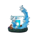 Dolphins Oil Burner Lamp