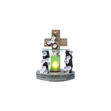 Cross Oil Burner Lamp