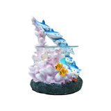 Dolphin Reef Oil Burner Lamp