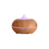 Light Bamboo Ultrasonic Aroma Diffuser with Bluetooth Speaker - 500 ml