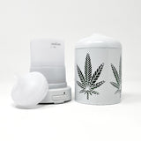 Metal Marihuana Ultrasonic Aroma Oil Diffuser | 100ml