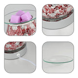 Red Mosaic Oil Burner Lamp
