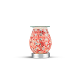 Red Mosaic Oil Burner Lamp