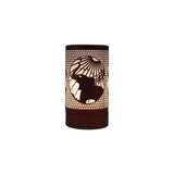 Bronze Elephant Cylinder Oil Burner Lamp