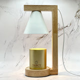 Scented Candle Warming Wooden Lamp Decor For Room Candle Warmer Wood Kitchen Decor Gift For Candle Lover